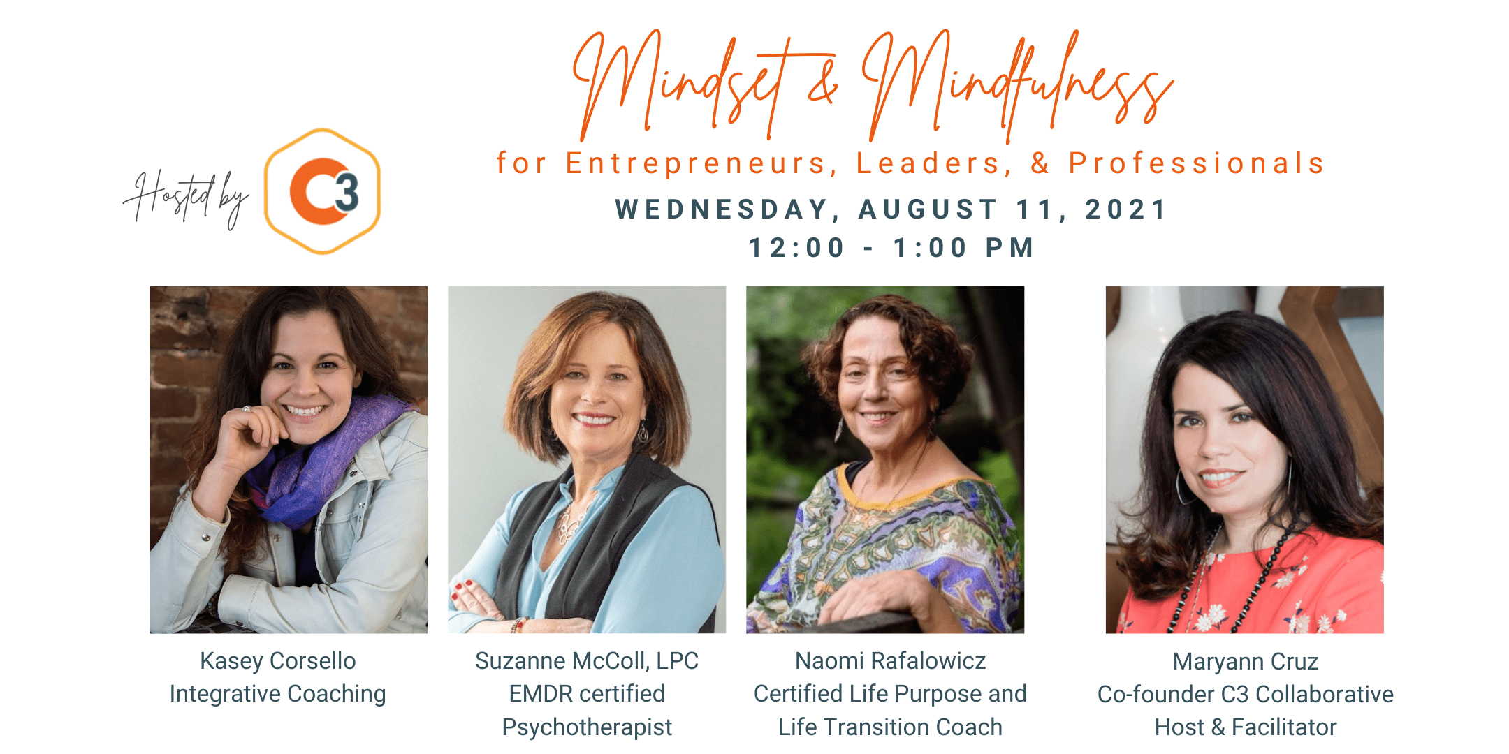 Mindset & Mindfulness for Entrepreneurs, Leaders & Professionals