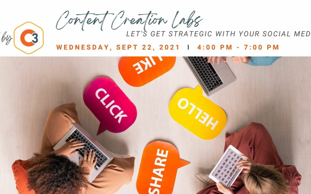 Content Creation Labs – Session 3